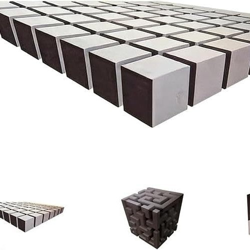 3D Optical Illusion Corner Wall Decal Geometric Art Sticker