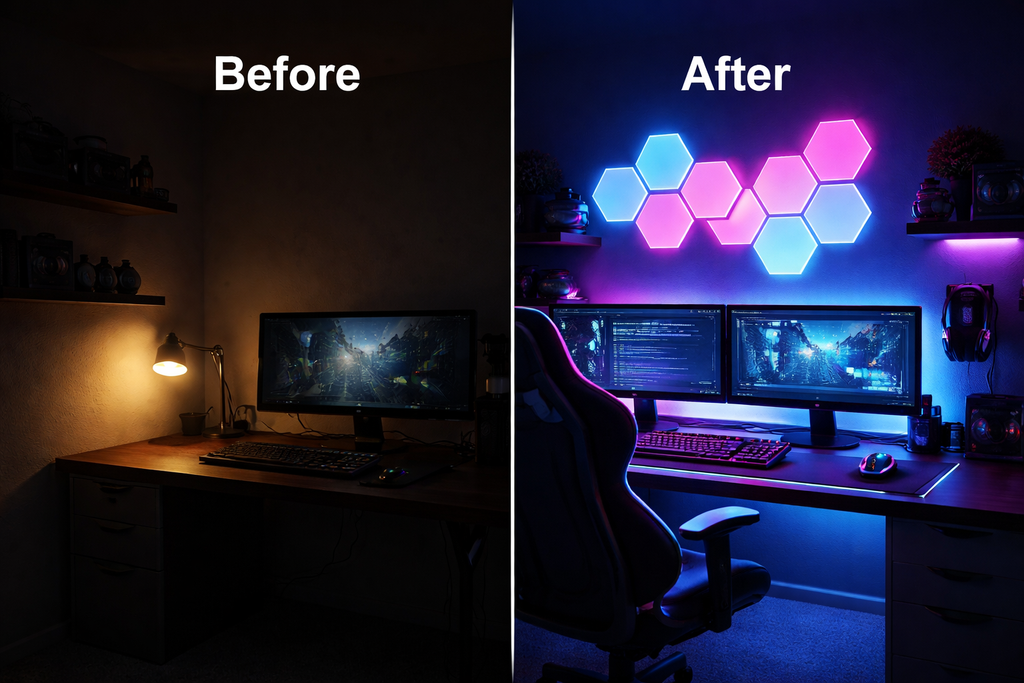 DAYENZ HexaGlow Panels