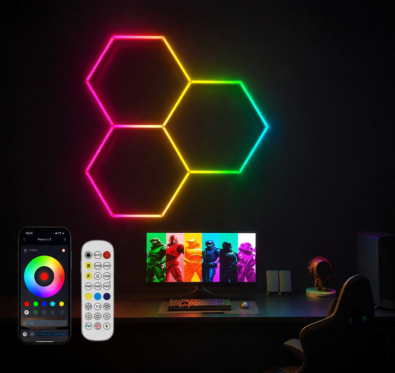 DAYENZ Hexagon Glow