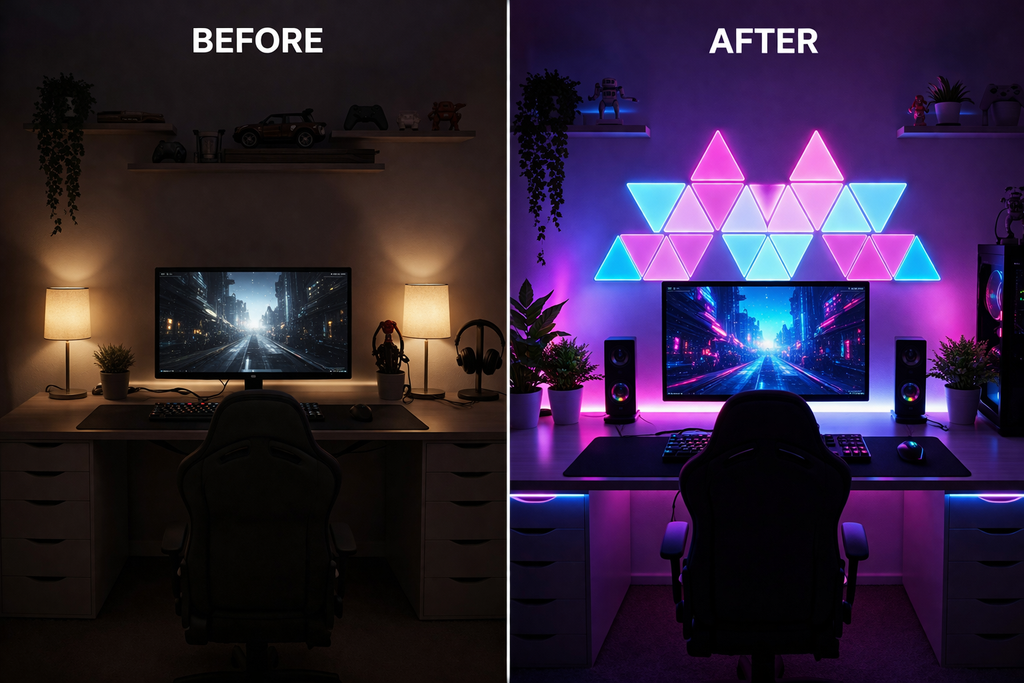 DAYENZ Triangle Glow Panels