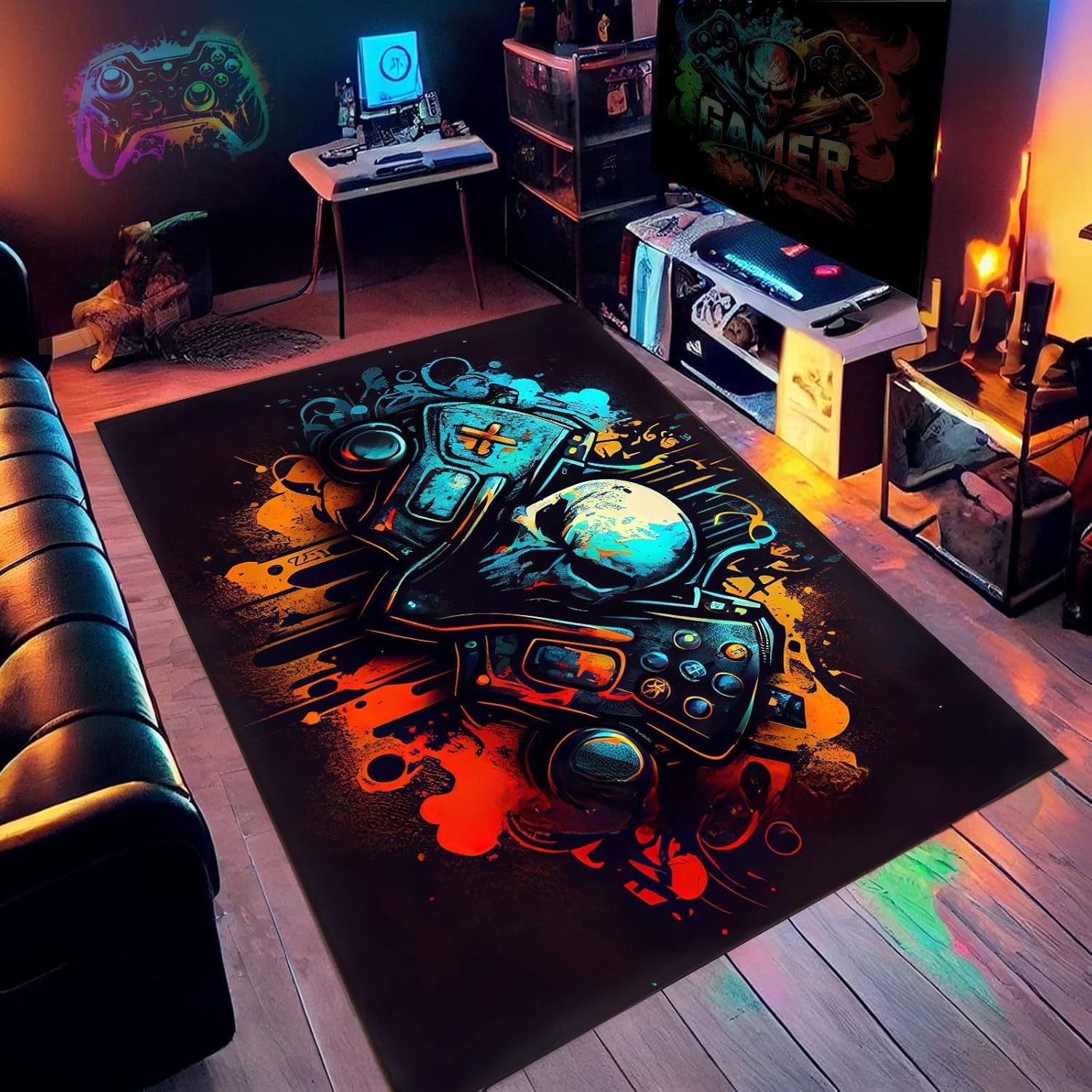 DAYENZ Game Room Carpet